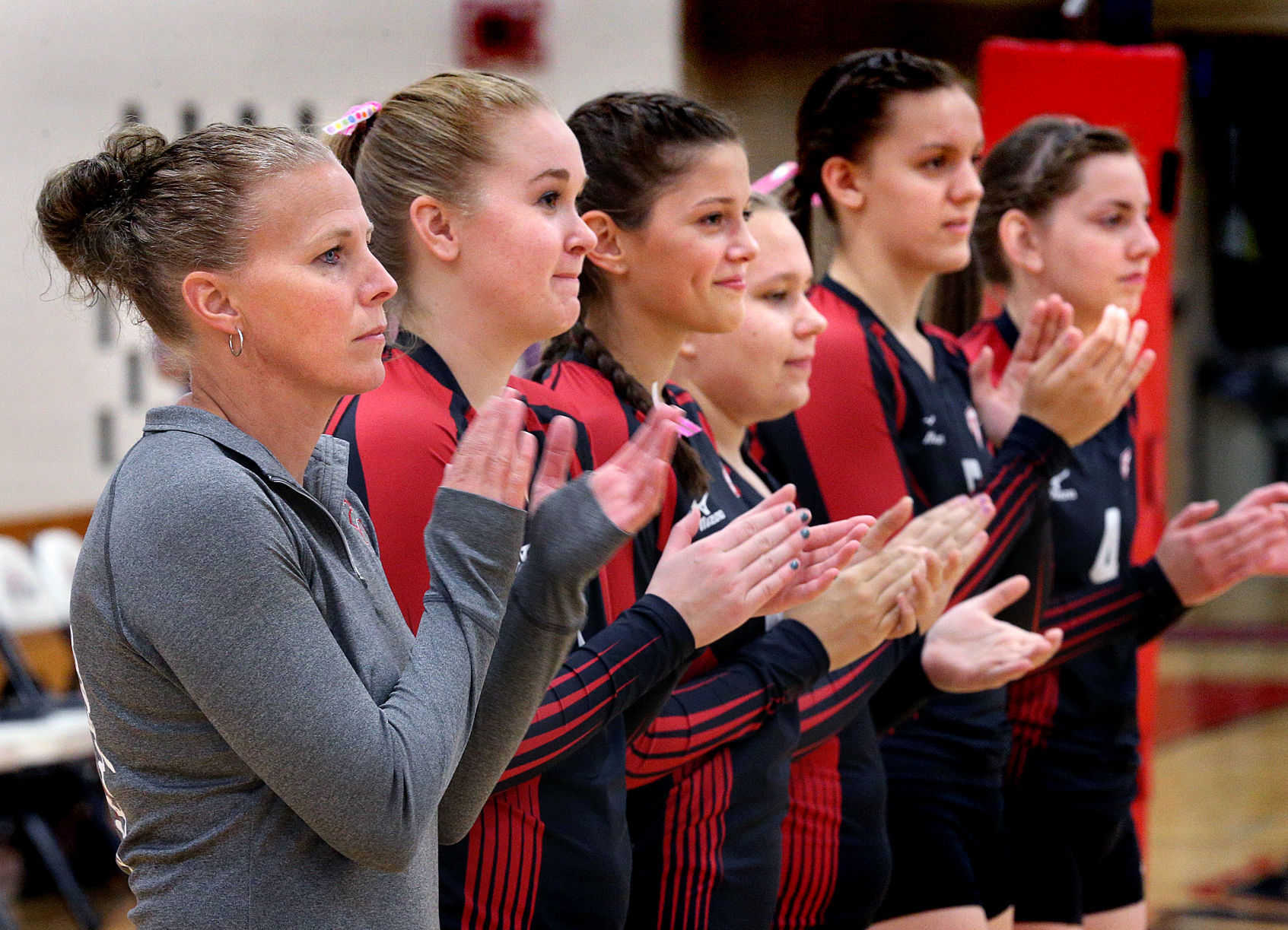 High school volleyball: Bangor Cardinals make early season adjustments, turn season around